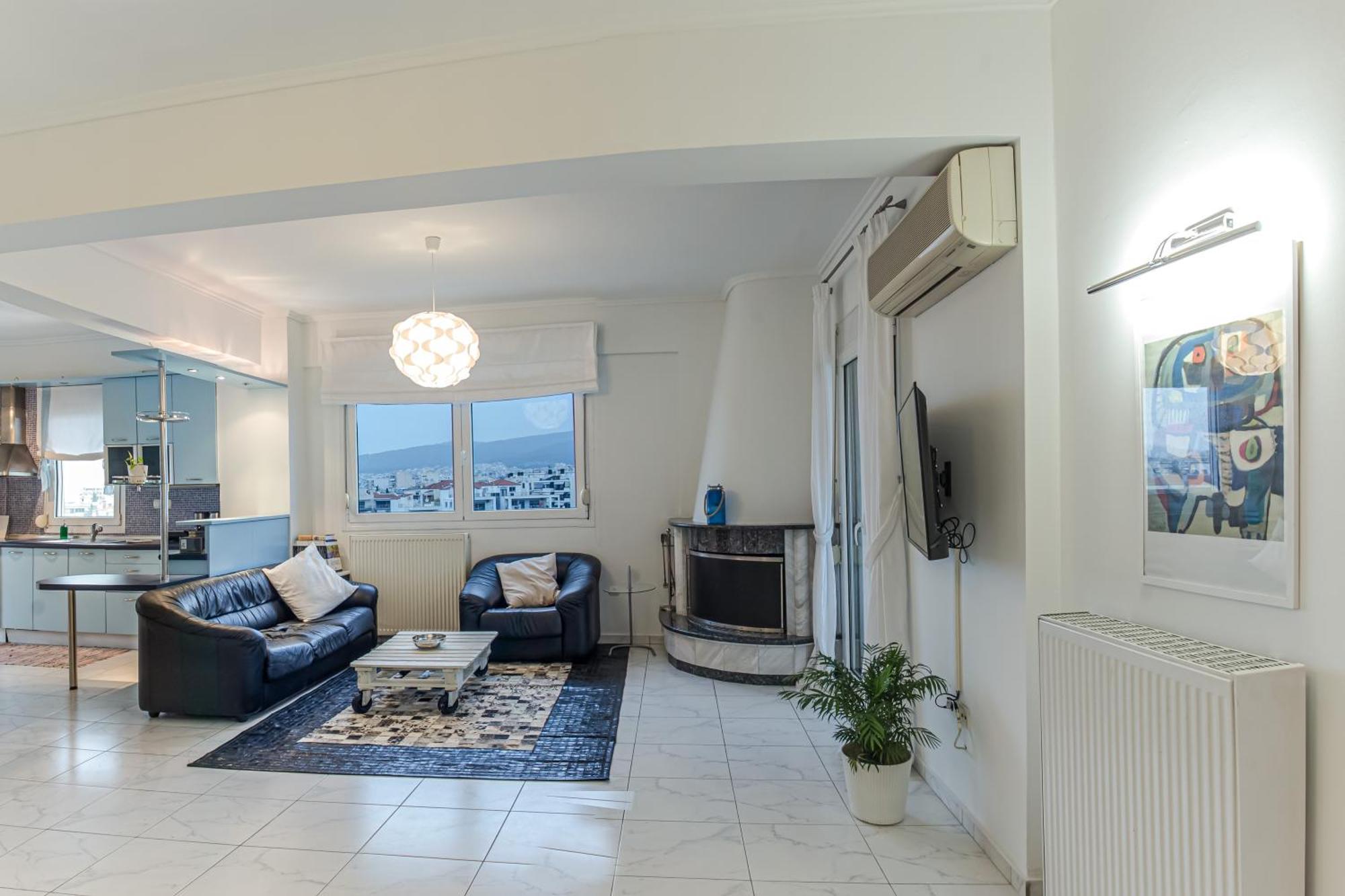 Celestial Garden-Thessaloniki'S Modern, Eclectic Penthouse With An Amazing View And Veranda Екстер'єр фото